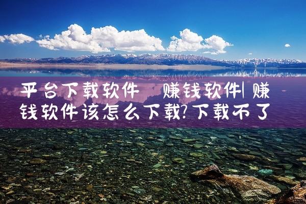 平台下载软件 赚钱软件