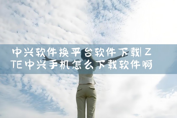 中兴软件换平台软件下载